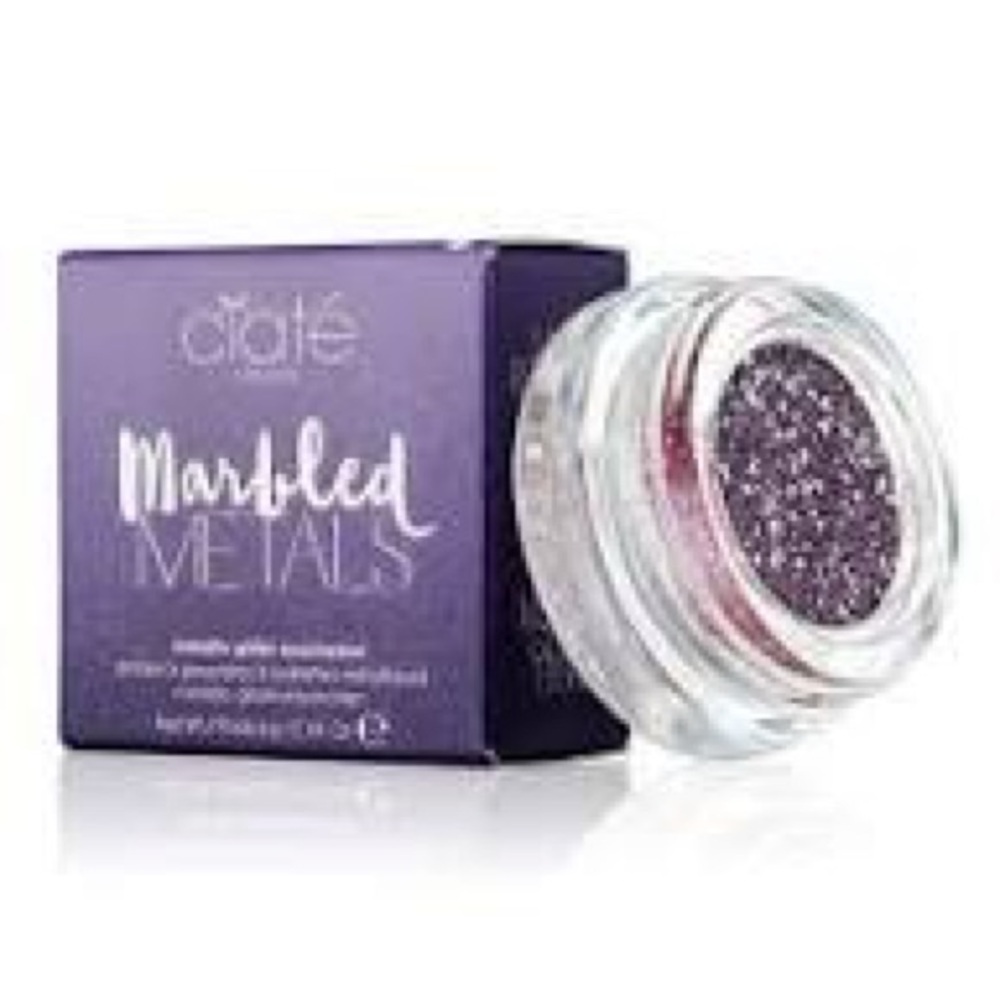 New Ciate London Marbled Metals - Wicked - Metallic Glitter Eyeshadow